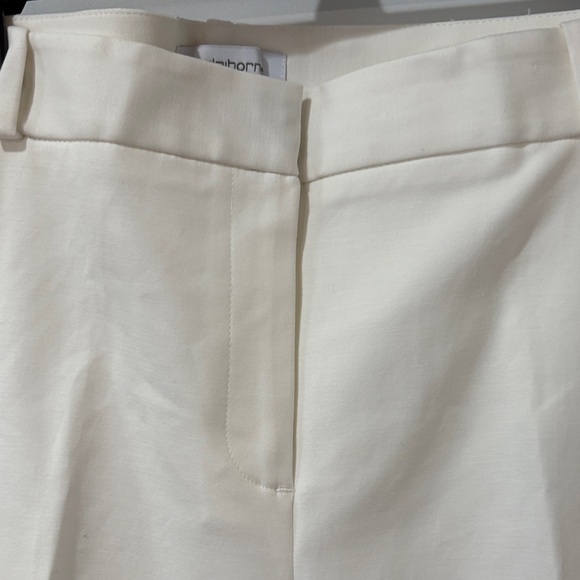 Liz Claiborne Women's Straight Leg Pants - Cream - Picture 2 of 8